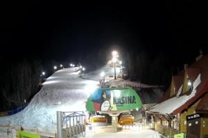 Kasina Wielka Kasina Ski & Bike Park Dolna stacja kolejki krzesełkowej