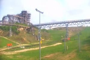 Kurzętnik Bike Park Kurza Góra Kurza Góra - widok na stok i wieżę