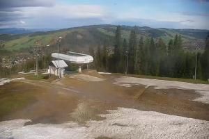 Białka Tatrzańska Kotelnica Białczańska Kotelnica - widok na stok