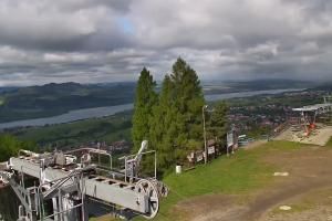 Kluszkowce Kluszkowce - Góra Wdżar Widok z górnej stacji
