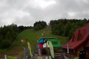 Kasina Wielka Kasina Ski & Bike Park Dolna stacja kolejki krzesełkowej