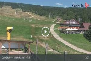 Kubínska Hoľa Kubínska Hoľa Dolna część 720 m n.p.m.