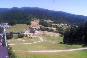 Kluszkowce Kluszkowce - Góra Wdżar Widok z górnej stacji