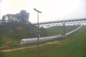 Kurzętnik Bike Park Kurza Góra Kurza Góra - widok na stok i wieżę