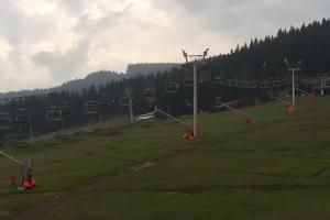 Stronie Ślaskie Czarna Góra Górna stacja kolei Żmija