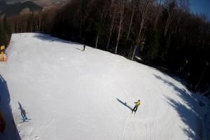 Kasina Wielka Kasina Ski & Bike Park Górna stacja kolejki krzesełkowej