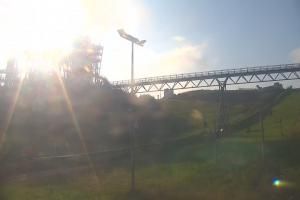 Kurzętnik Bike Park Kurza Góra Kurza Góra - widok na stok i wieżę