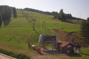 Krynica - Zdrój Bike Park Słotwiny Widok na stok
