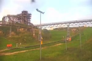 Kurzętnik Bike Park Kurza Góra Kurza Góra - widok na stok i wieżę