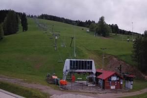 Krynica - Zdrój Bike Park Słotwiny Widok na stok